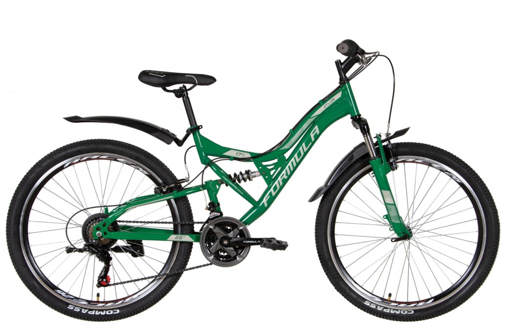 Фотографія Велосипед Formula ATLAS AM2 Vbr 26" рама М (2022) Зелений